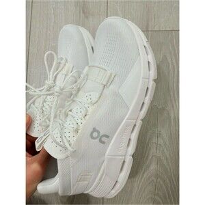 On Cloud Running Cloudnova 2 Women All-White Sneakers size 7.5 NWOT